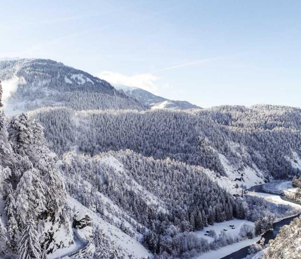 Ferienwohnung Graubunden Bonaduz Exterior foto