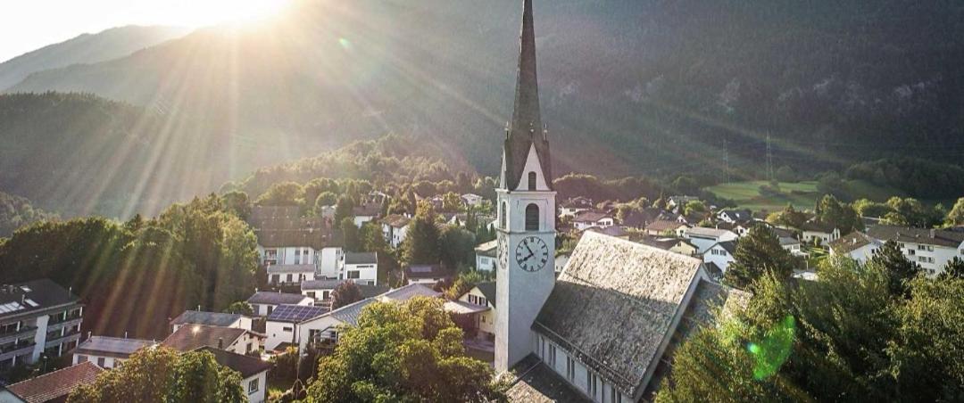 Ferienwohnung Graubunden Bonaduz Exterior foto