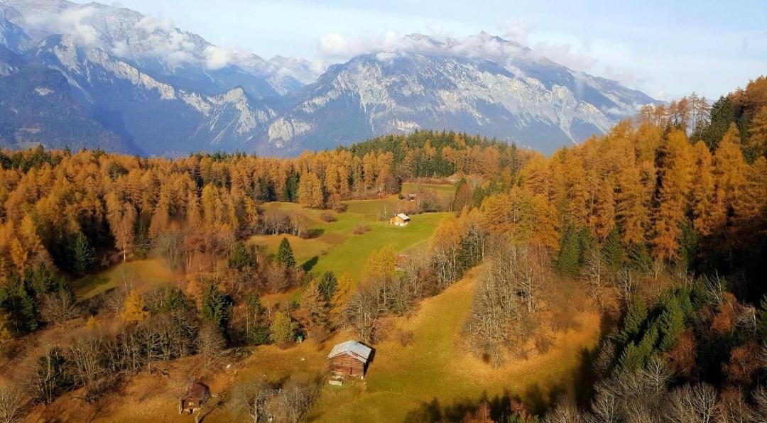 Ferienwohnung Graubunden Bonaduz Exterior foto